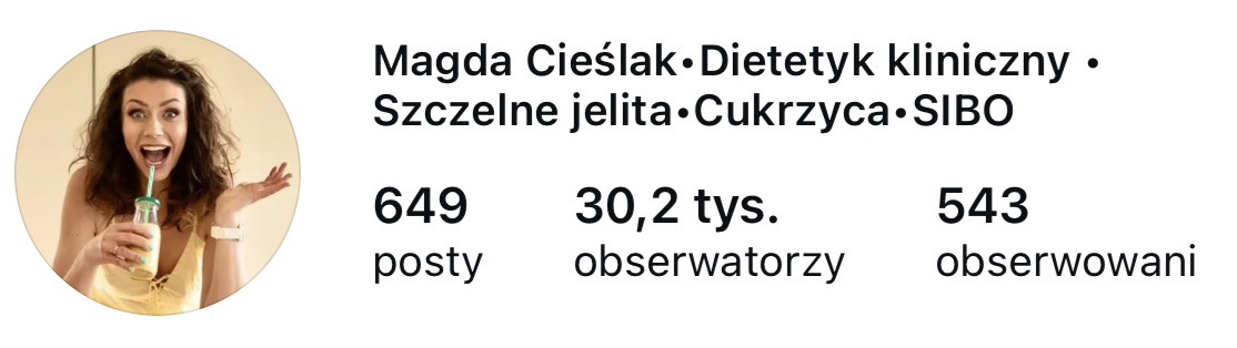 Profil na Instagramie po 4 miesiącach - 30,2 tys. obserwatorów